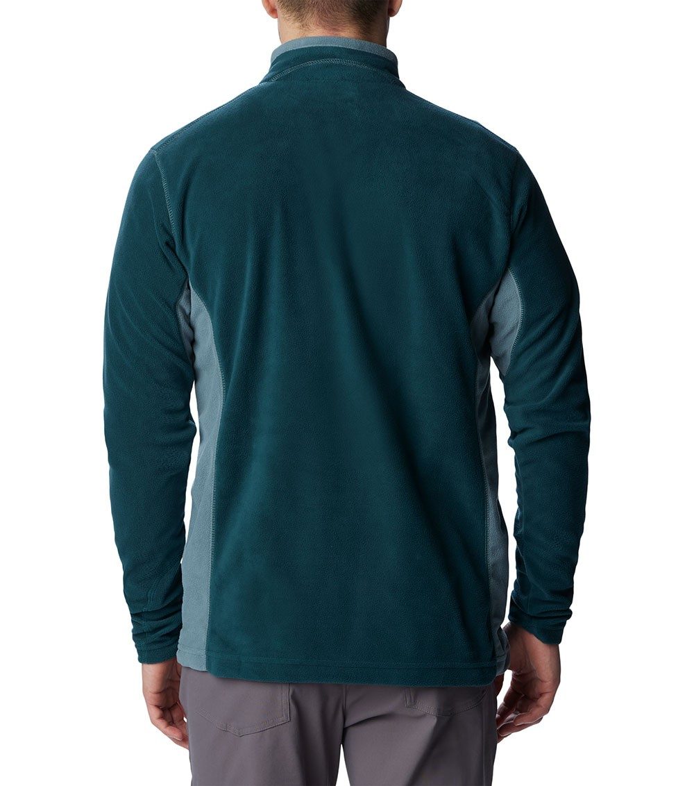 Columbia Mens Klamath Range II Half Zip Jacket In Green