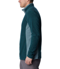 Columbia Mens Klamath Range II Half Zip Jacket In Green