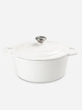 Le Creuset  Round Cocotte 24Cm White