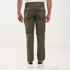 Watamu Lamu Mens Trousers In Olive Night