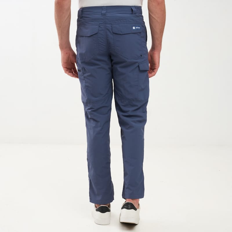 Watamu Lamu Mens Trousers In Petrol Blue