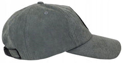 Just Cavalli Mens Embroidered Logo Baseball Cap In Grey