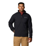Columbia Unisex Ascender Softshell Jacket In Black