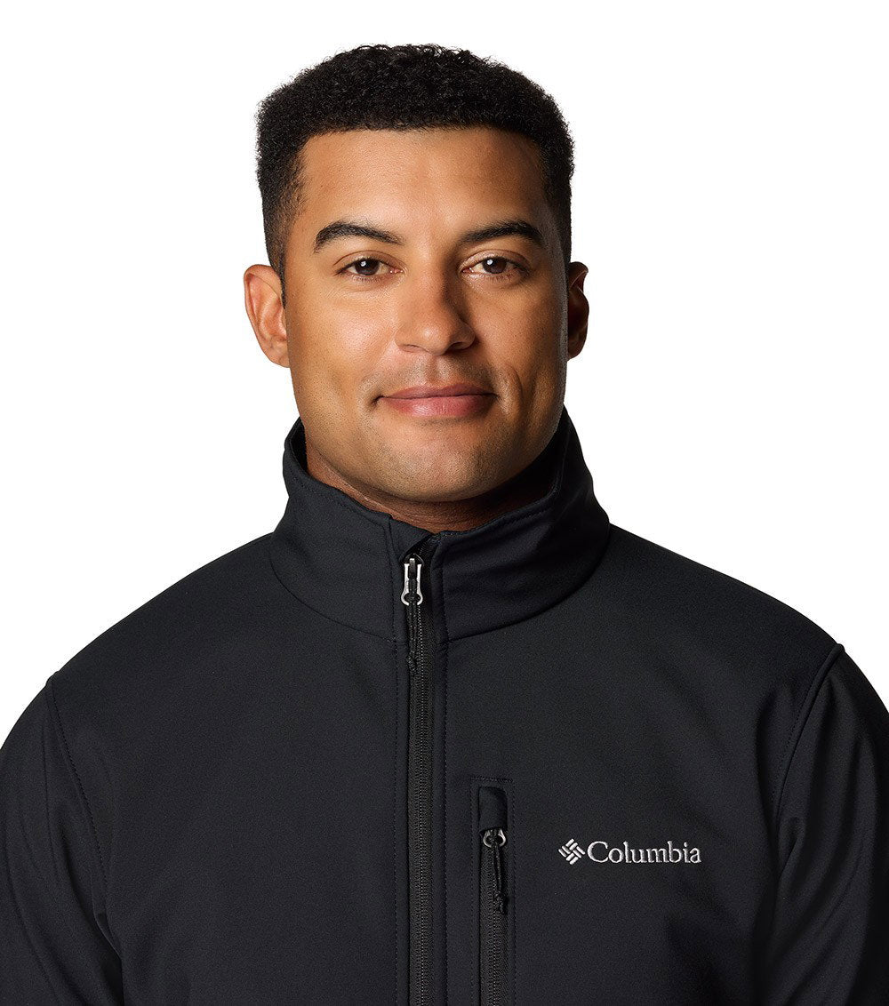 Columbia Unisex Ascender Softshell Jacket In Black