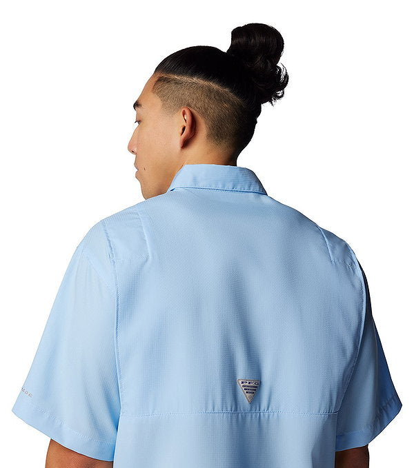 Columbia Mens Tamiami Ii Shirt In Powder Blue