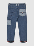 Guess Boys 2B Comfort Oversized Jeans In Denim Blue
