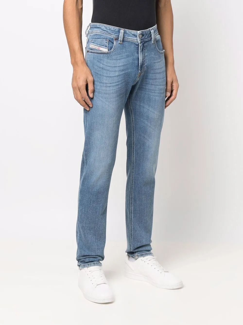Diesel Mens 1979 Sleenker L.32 Jeans In Denim Blue