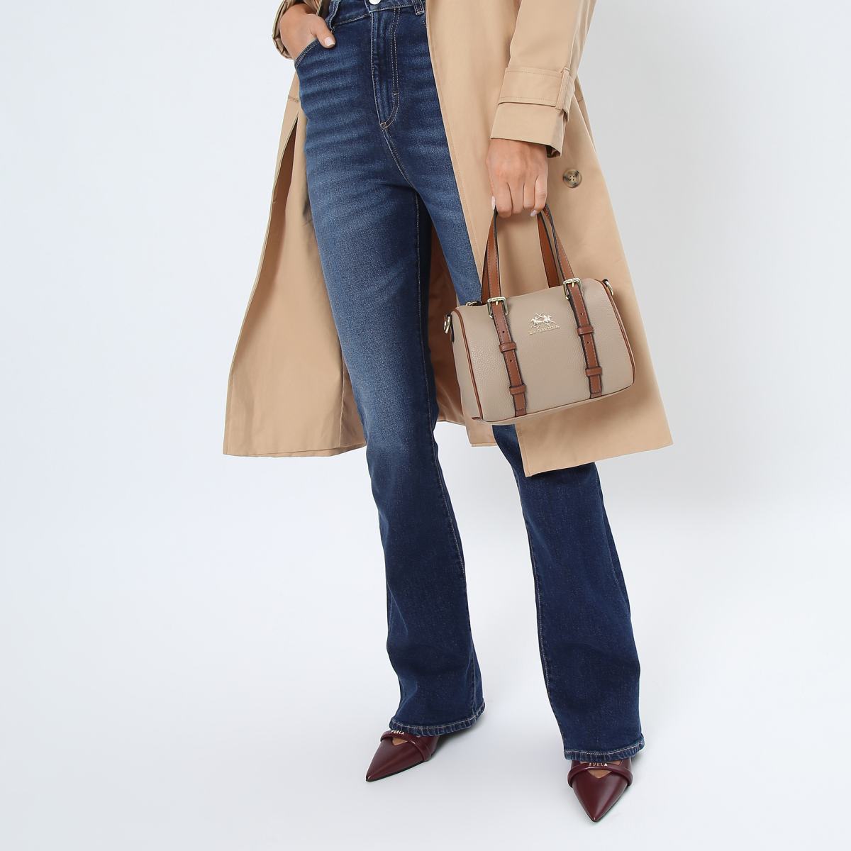 La Martina Principe Blanca Bag In Beige