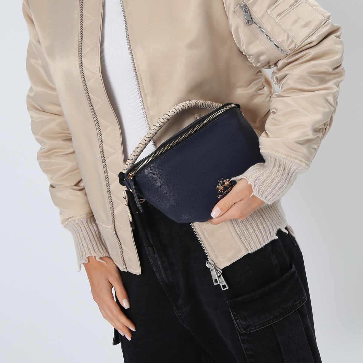 La Martina Principe Nerea Bag In Black