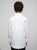 Polo 0055436 Boys Nicholas Ls Shirt  White