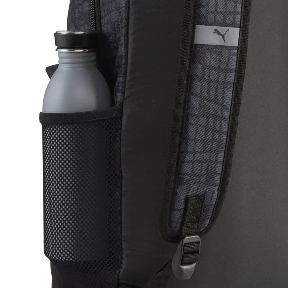 Puma Unisex Adults Phase Aop Backpack In Black/Blocks AOP