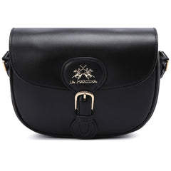 La Martina Heritage Camera Sling Bag In Black