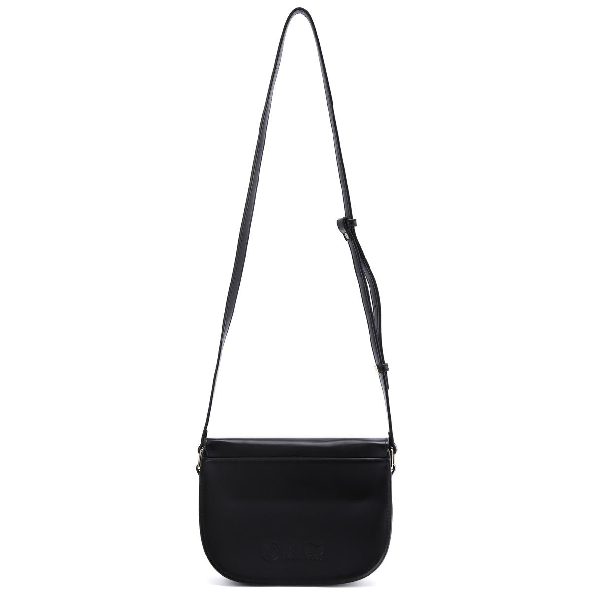 La Martina Heritage Camera Sling Bag In Black