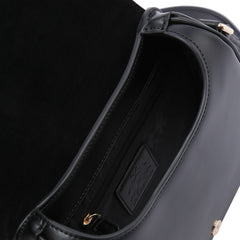 La Martina Heritage Camera Sling Bag In Black