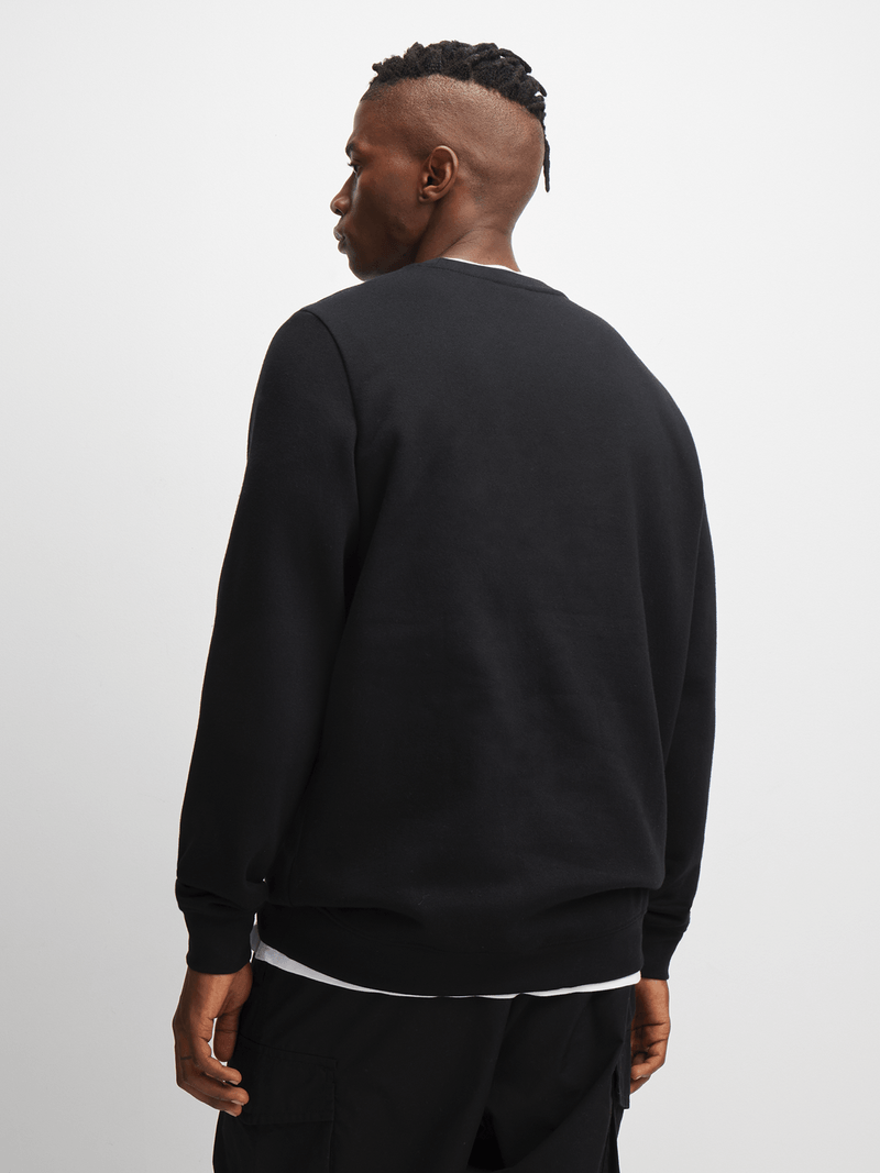 Puma 68936001 Mens Ess No.1 Logo Crew Fl sweater Black