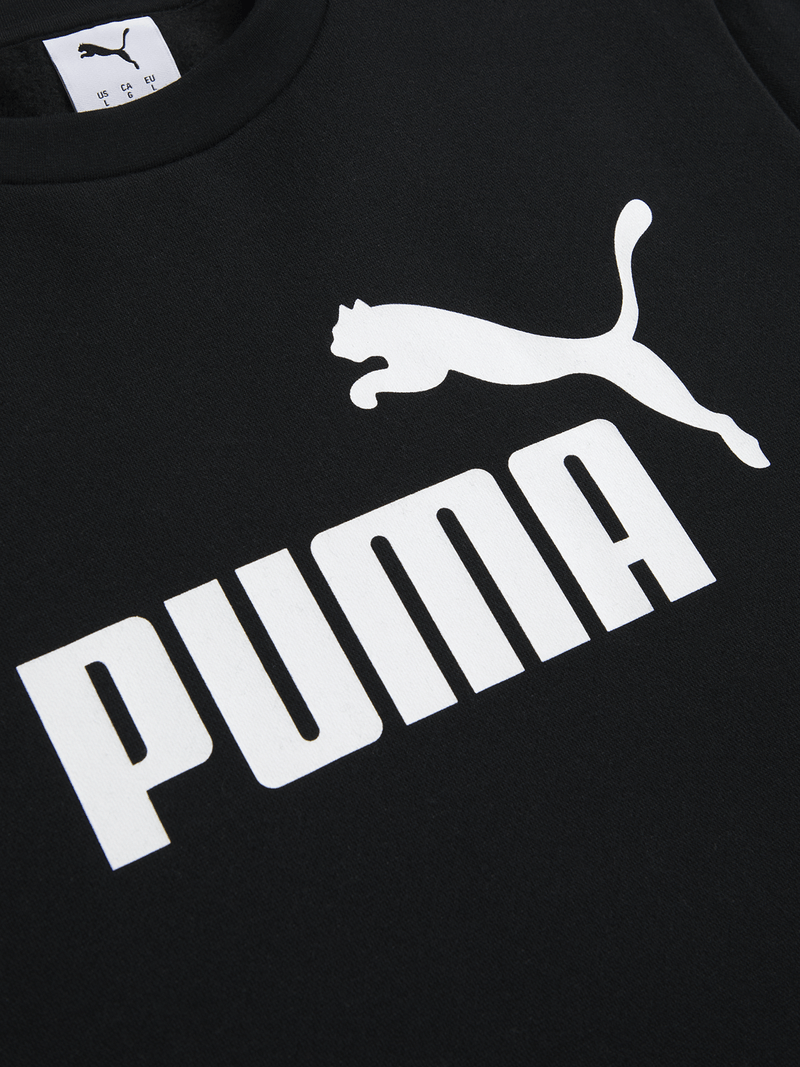 Puma 68936001 Mens Ess No.1 Logo Crew Fl sweater Black