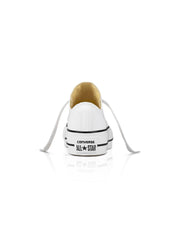 Converse Womens Ctas Lift Low Canvas White Sneaker