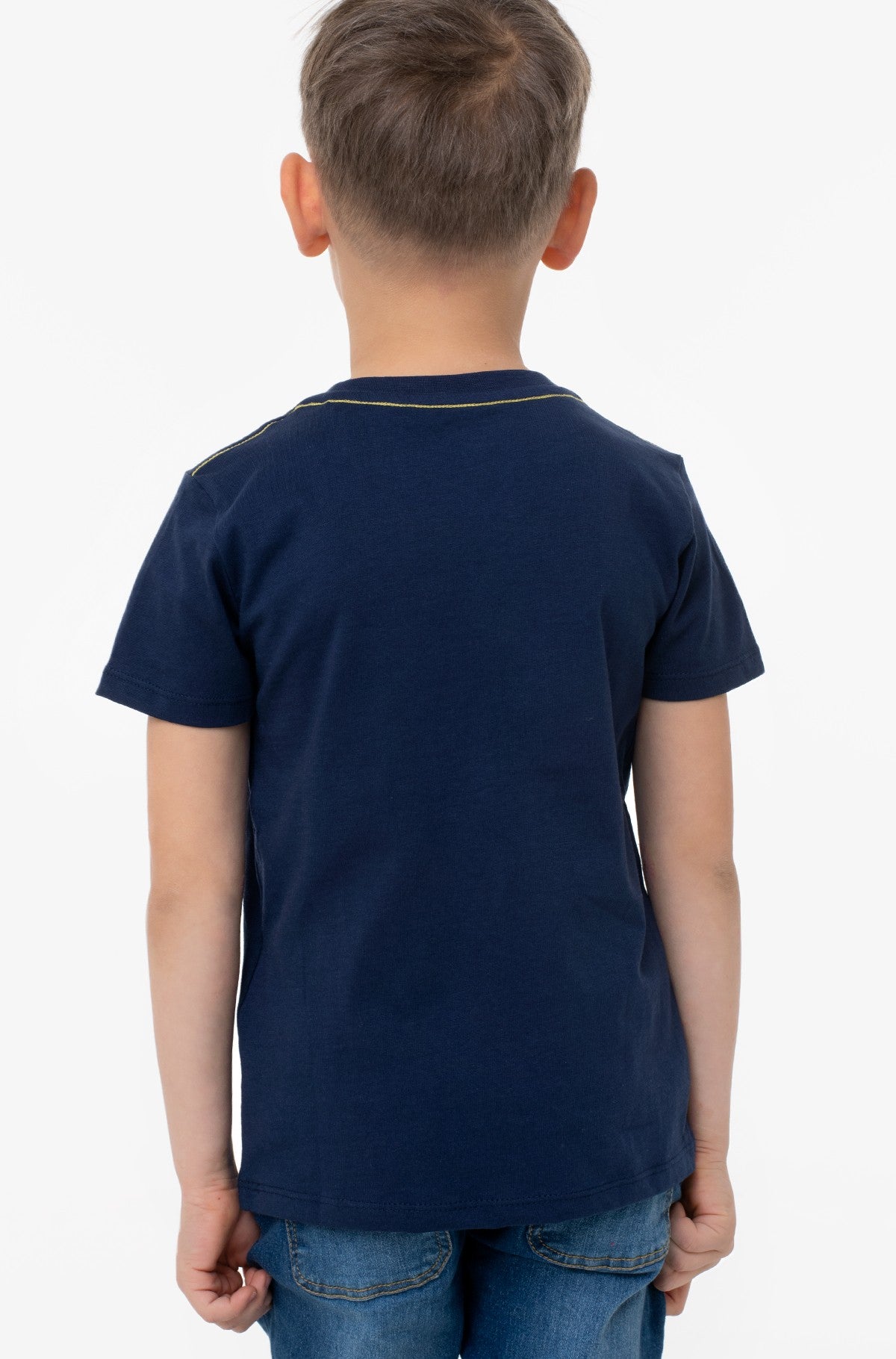 Guess Boys T-Shirt In Navy