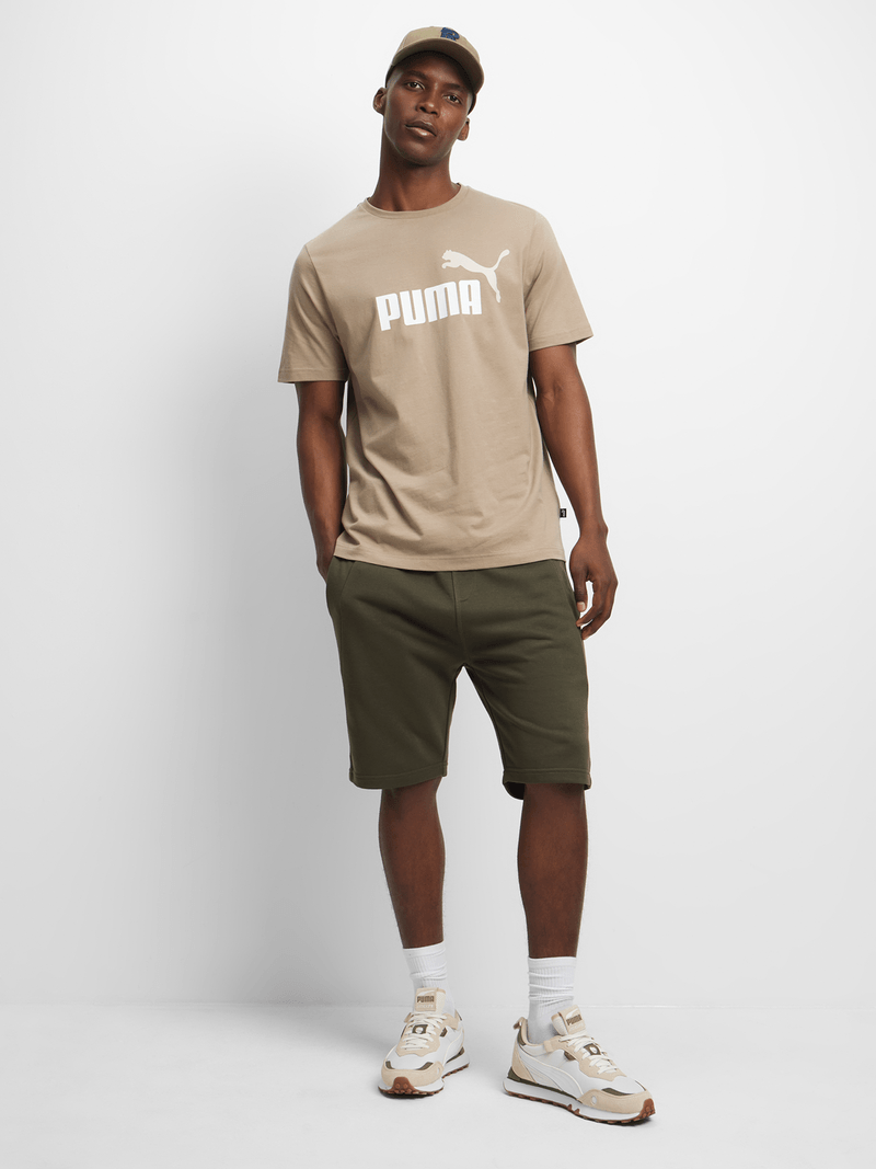 Puma Taupe Essential No. 1 Logo Tee