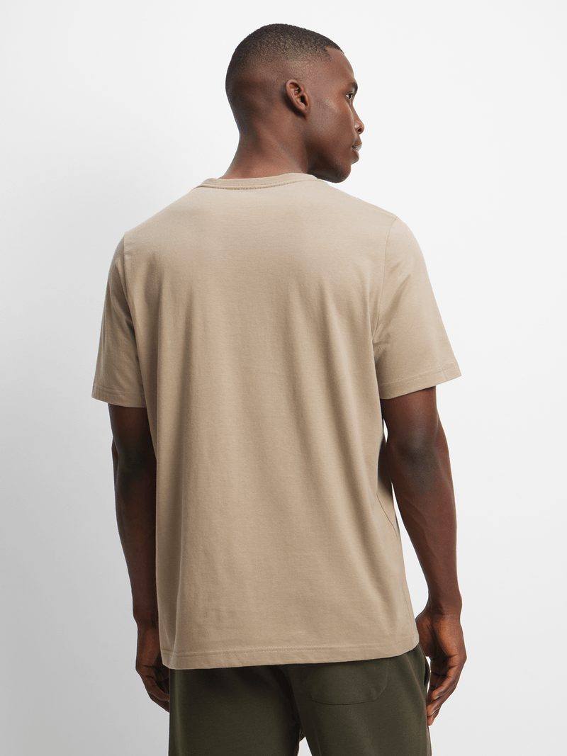 Puma Taupe Essential No. 1 Logo Tee