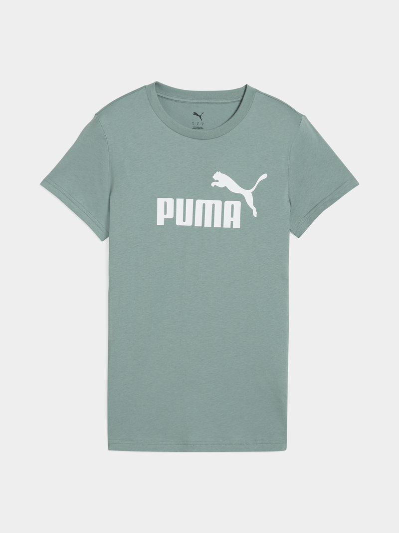 Puma Green Pale Essential No. 1 Logo Tee