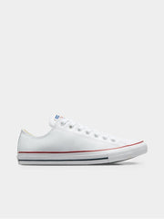 Converse Unisex All Star Lo White Leather Shoes