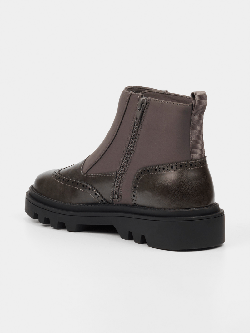 Mazerata Mens Vinchey 51 Nubuck Shoes Chocolate