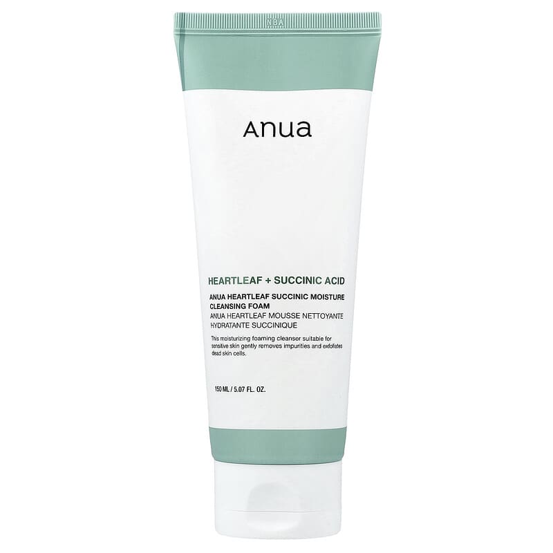 Anua Heartleaf Succinic Acid Cleaning Foam