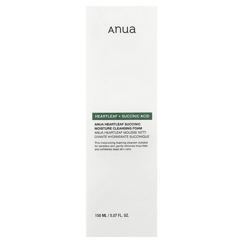 Anua Heartleaf Succinic Acid Cleaning Foam