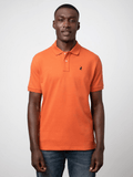 Polo 0049556 Mens Ss Pique Golfer  Orange