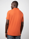 Polo 0049556 Mens Ss Pique Golfer  Orange