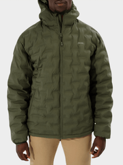 Jeep  Mens Hero Welded Puffer Jacket Olive