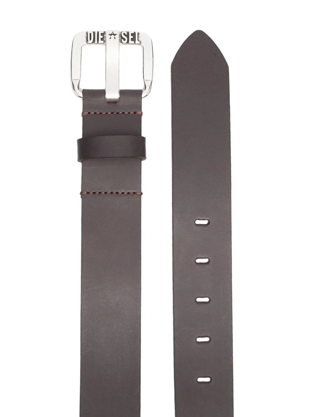 Diesel Mens B Star Belt In Dark Brown