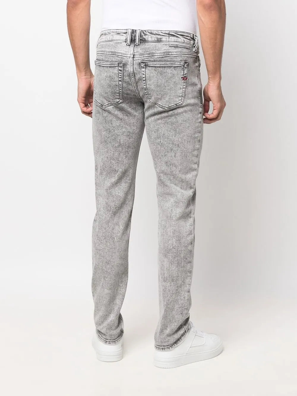 Diesel Mens Sleenker 1979 Jeans In Grey
