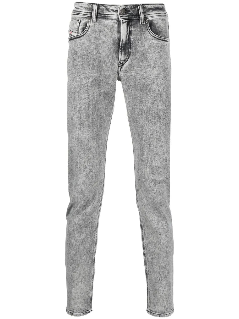 Diesel Mens Sleenker 1979 Jeans In Grey