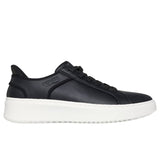 Skechers Mens Court Break Double Vented Sneakers In Black