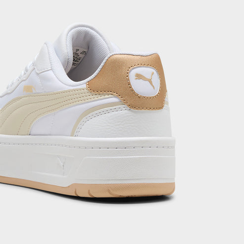 Puma Womens Court Lally Skye Aqua Metallic Sneaker