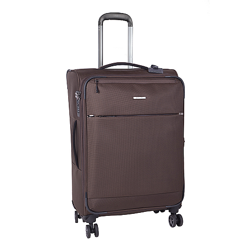 Cellini Smartcase Trolley Case Brown