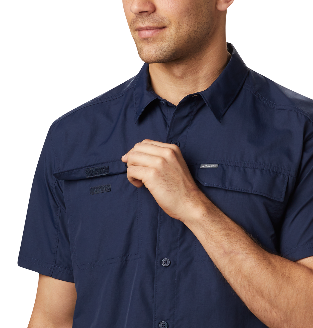 Columbia Mens Silver Ridge 2.0 Shirt In Navy