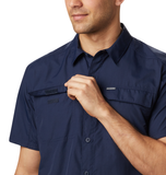 Columbia Mens Silver Ridge 2.0 Shirt In Navy