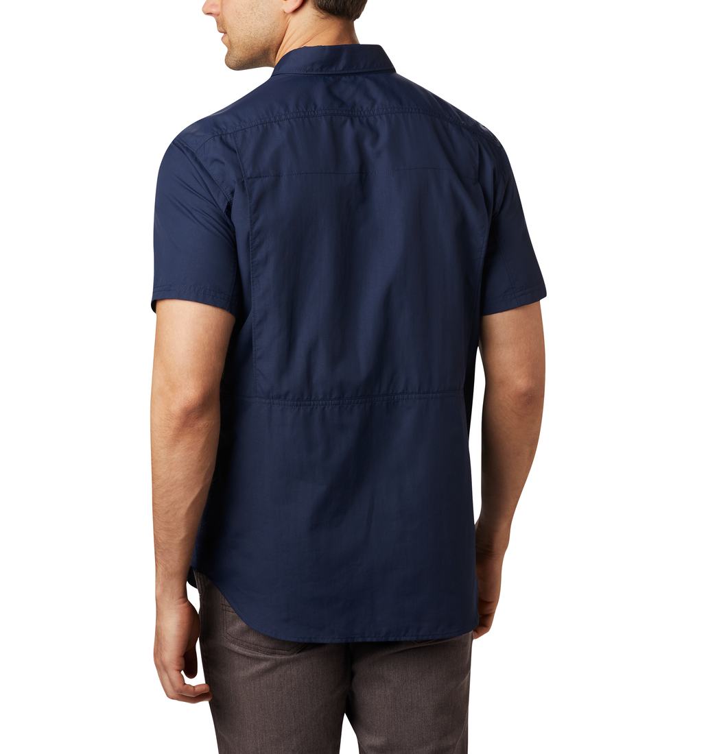 Columbia Mens Silver Ridge 2.0 Shirt In Navy