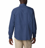 Columbia Silver Ridge 2.0 Long Sleeve Shirt In Dark Blue