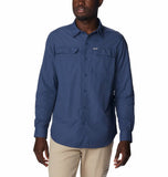 Columbia Silver Ridge 2.0 Long Sleeve Shirt In Dark Blue