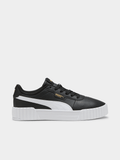 Puma Kids Carina 3.0 Jr Shoes Black And White