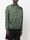 Kenzo Mens Jacket In Dark Khaki