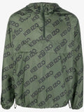 Kenzo Mens Jacket In Dark Khaki