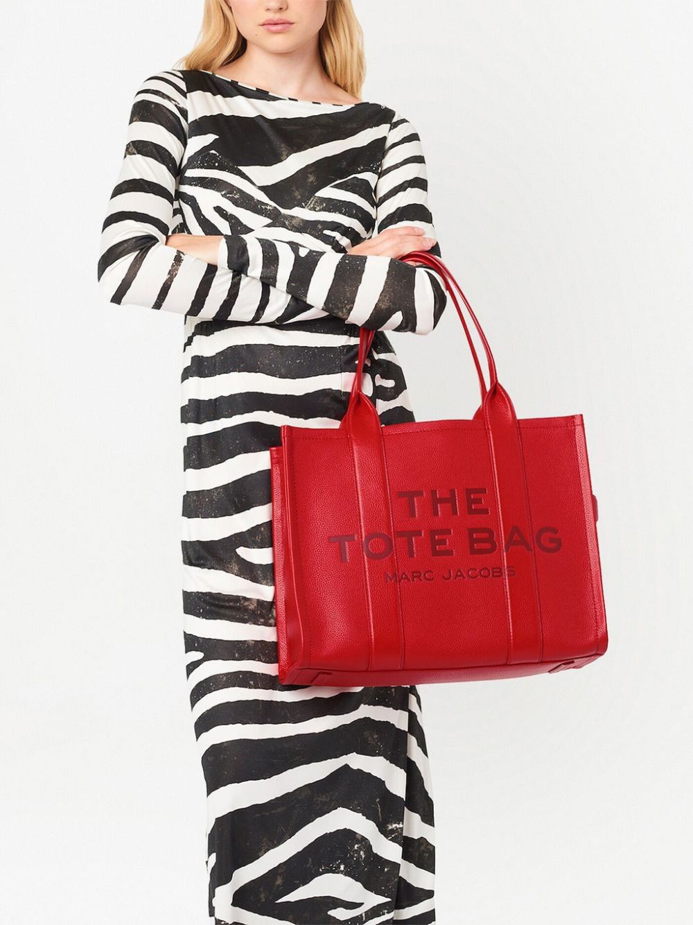 Marc Jacobs  The Leather Large Tote Bag Red