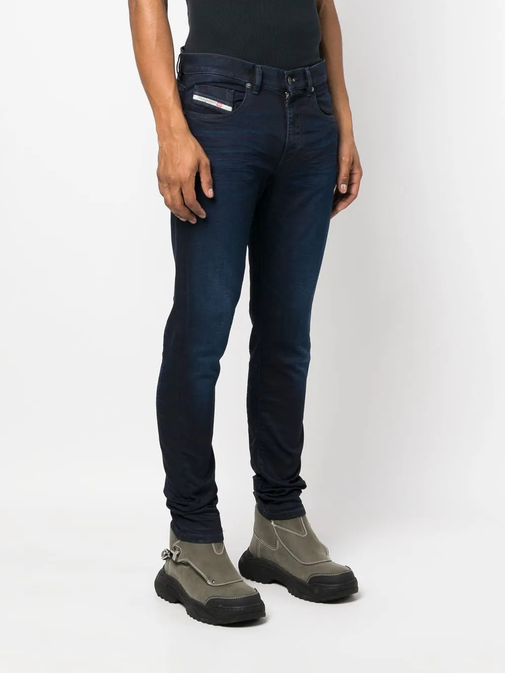 Diesel Mens D Strukt Ne Sweat Pants In Navy