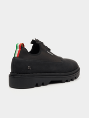 Mazerata Mens Vinchey 56 Nubuck Shoes Black