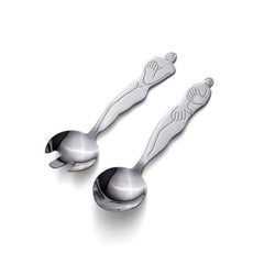 Carrol Boyes Salad Servers Sml Woman & Man